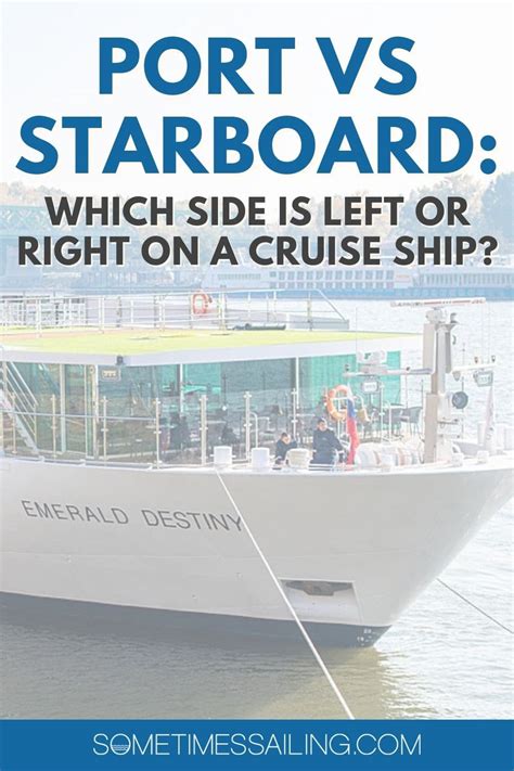 left or right side of cruise ship.